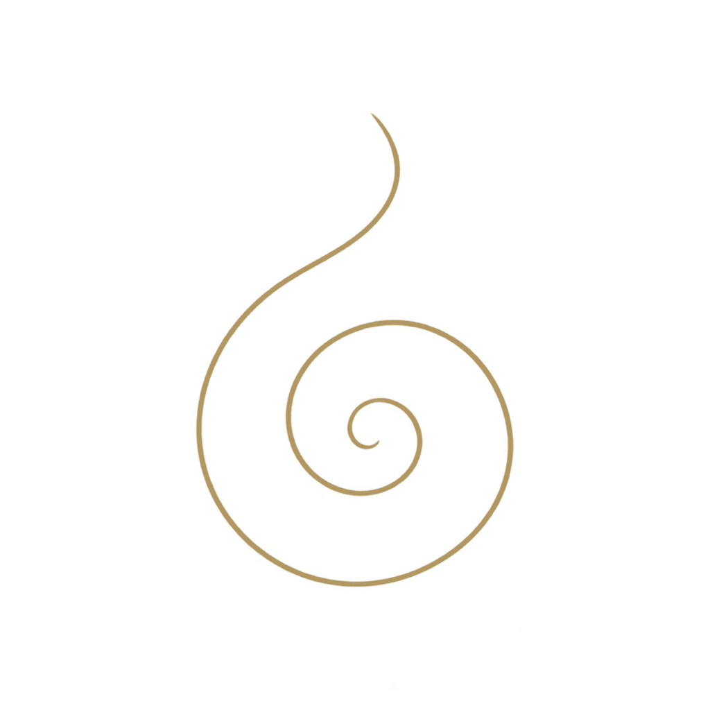 Graceful returning spiral